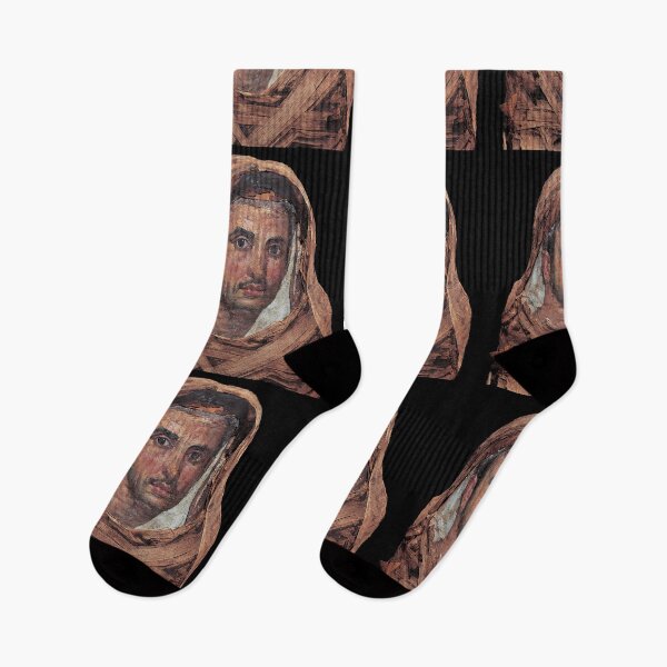 Item preview, Fayum mummy portrait ancient Egypt man designed and sold by The-Roman-Lady.