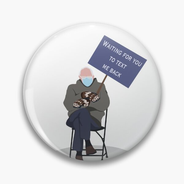 Item preview, Bernie Sanders Inauguration Chair with Text Back Shield designed and sold by synchro2070.