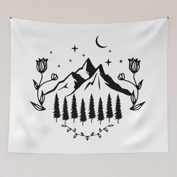 Item preview, Mountain Scene designed and sold by veritaculture.