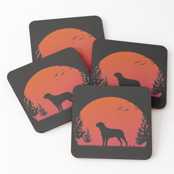 Item preview, Rottweiler in the Wild | Sunser Silhouette designed and sold by stuff-n-stuff.