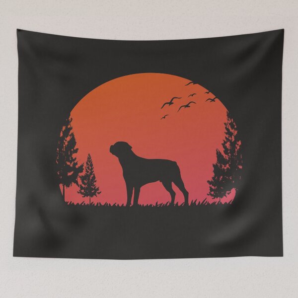 Item preview, Rottweiler in the Wild | Sunser Silhouette designed and sold by stuff-n-stuff.