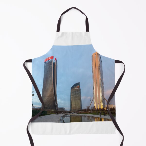 Item preview, The three skyscrapers of Milan designed and sold by pietrofoto.