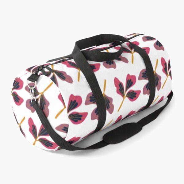 Item preview, Patrón floral rosa y rojo con fondo blanco. designed and sold by PatternHeavens.