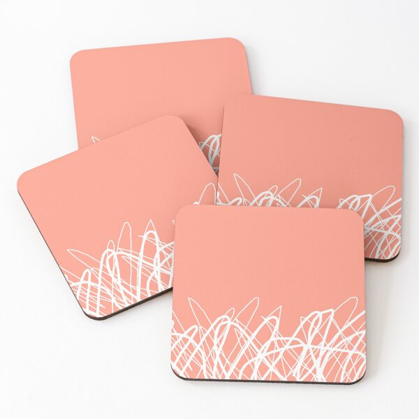 Item preview, Dancing Doodles in Apricot designed and sold by OByD.