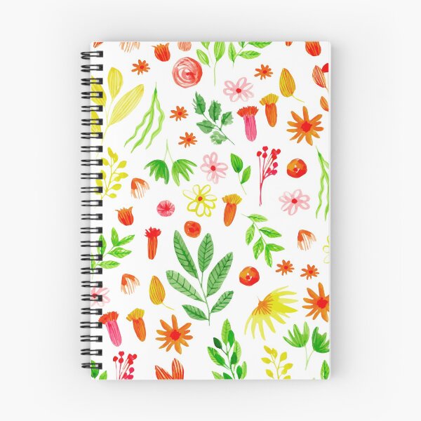 Item preview, Beautiful Flowers pattern with yellow background designed and sold by BellaRepetitum.