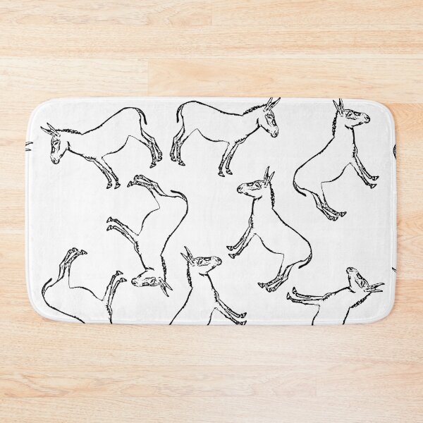 Item preview, Donkey Outline Pattern designed and sold by CafeCool.