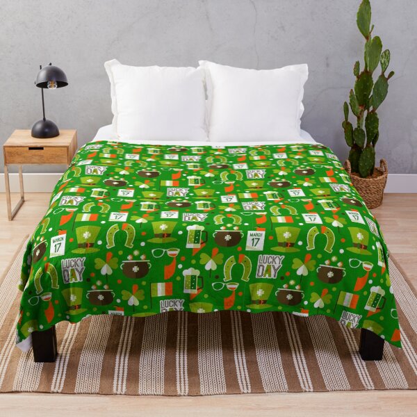 Item preview, Irish Ireland St Patrick's Day Pattern designed and sold by HolidayT-Shirts.