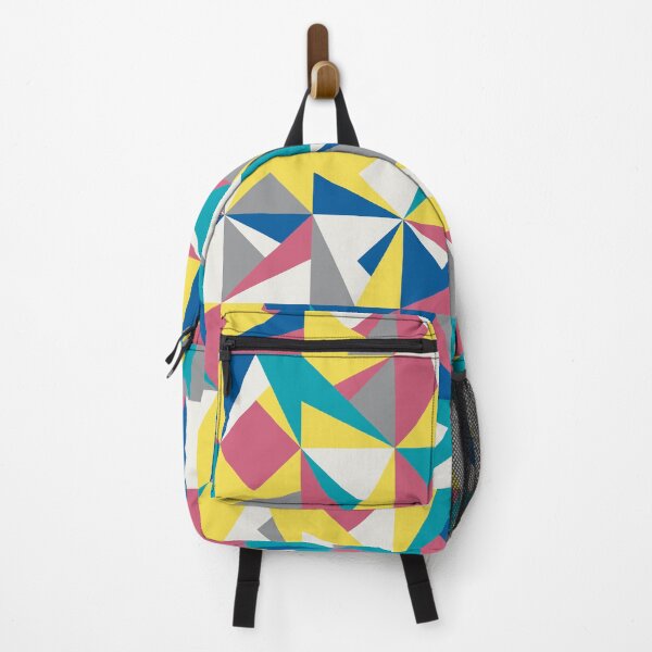 Item preview, Abstract mosaic with polygonal tiles in multicolor palette variation designed and sold by acidmit.