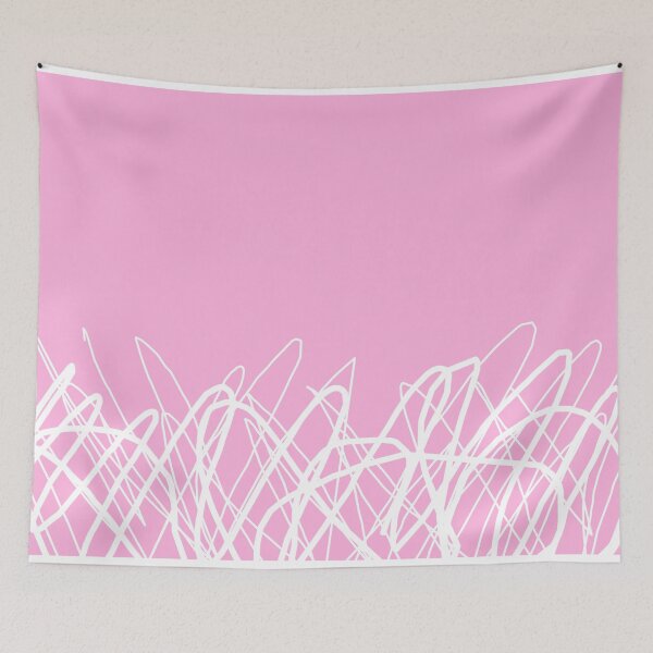 Item preview, Dancing Doodles in Fresh Pastel Pink designed and sold by OByD.