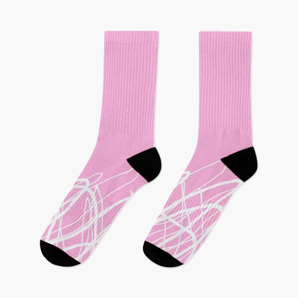 Item preview, Dancing Doodles in Fresh Pastel Pink designed and sold by OByD.