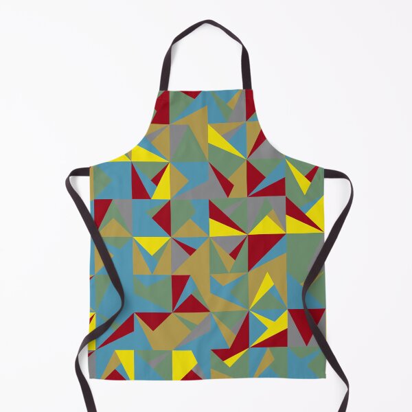 Item preview, Geometric polygonal tiles in abstract mosaic in multicolor palette variation designed and sold by acidmit.
