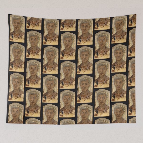 Item preview, Fayum mummy portrait ancient Egypt old woman designed and sold by The-Roman-Lady.