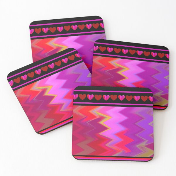 Item preview, Heart Zig Zag long design designed and sold by mvbillings.