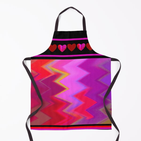 Item preview, Heart Zig Zag long design designed and sold by mvbillings.