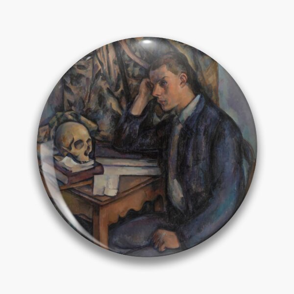 Artikelvorschau, Junger Mann und Totenkopf von Paul Cézanne entworfen und verkauft von IndieArtDream.