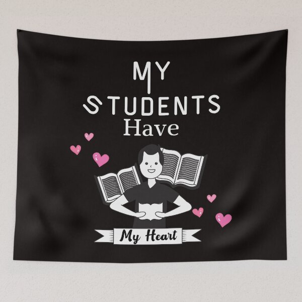 Item preview, My Students Have My Heart Kids funny Teacher Teachers Gifts  designed and sold by piskwi.