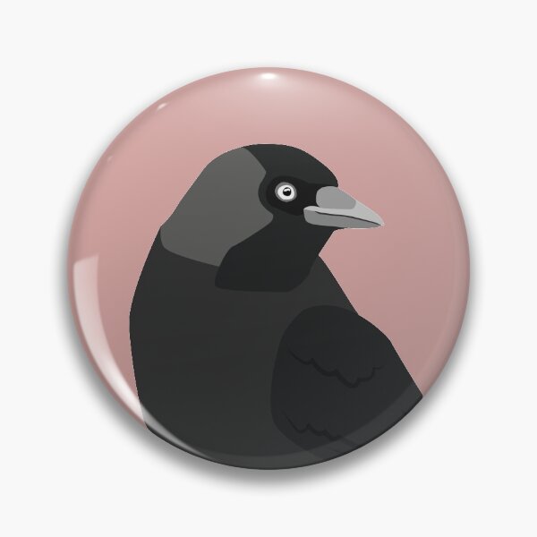 Item preview, Jackdaw close up designed and sold by Smile-Birds.