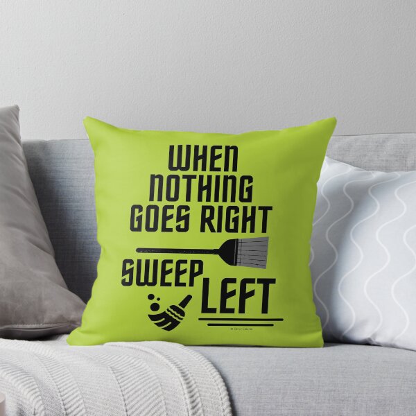 Item preview, Sweep Left Funny Broom Housekeeping Cleaning Lady Gifts designed and sold by SavvyCleaner.