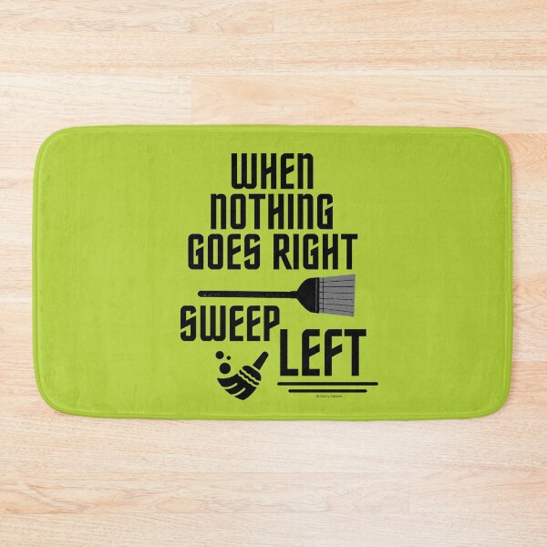 Item preview, Sweep Left Funny Broom Housekeeping Cleaning Lady Gifts designed and sold by SavvyCleaner.
