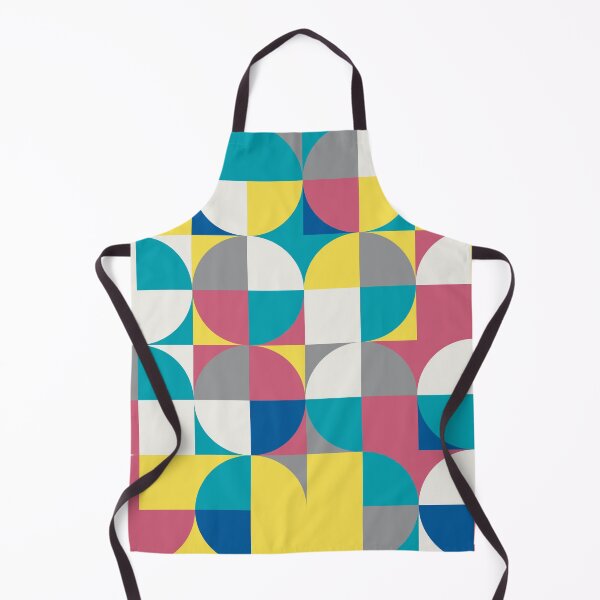 Item preview, Geometric round tiles in abstract pattern in multicolor palette variation designed and sold by acidmit.
