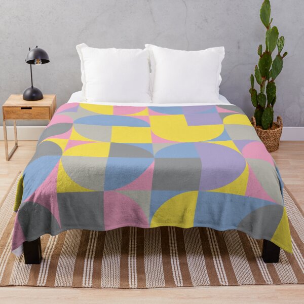Item preview, Geometric round tiles in multicolor palette variation in abstract mosaic designed and sold by acidmit.
