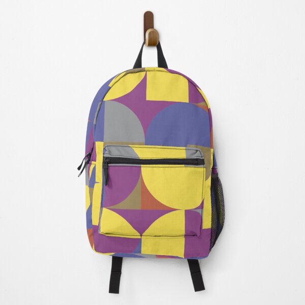 Item preview, Geometric round tiles in multicolor palette variation in abstract ornament designed and sold by acidmit.