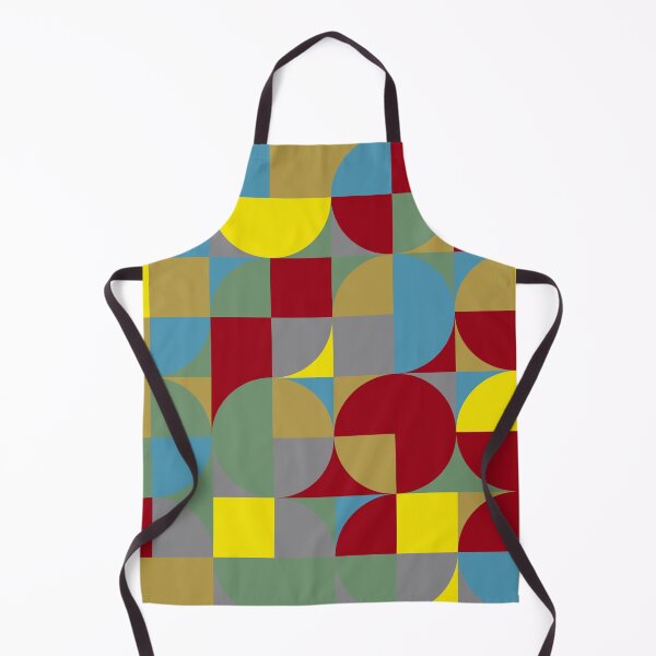 Item preview, Geometric round tiles in multicolor palette variation in abstract pattern designed and sold by acidmit.
