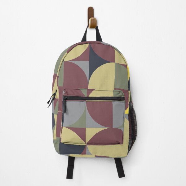 Item preview, Abstract mosaic with geometric round shapes in multicolor palette variation designed and sold by acidmit.