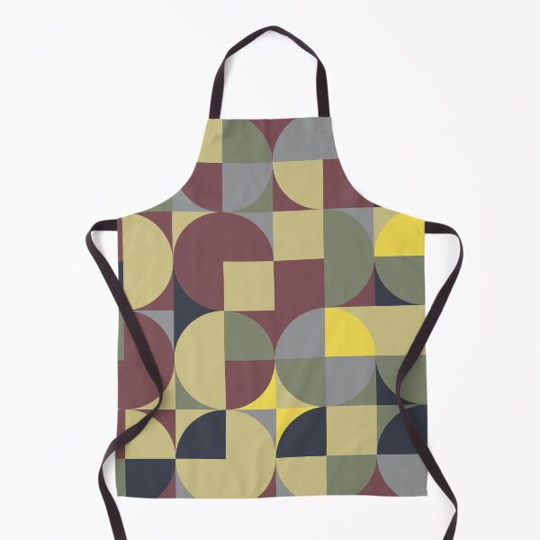 Item preview, Abstract mosaic with geometric round shapes in multicolor palette variation designed and sold by acidmit.