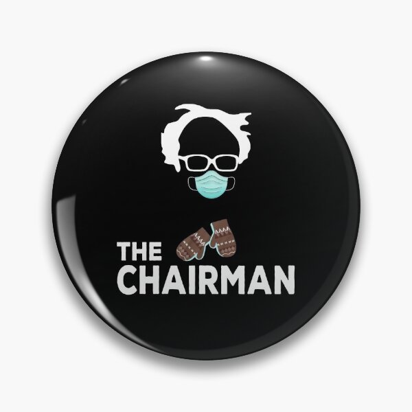 Item preview, Bernie Sanders Mittens The Chairman meme 2021 designed and sold by AnimaLovers.