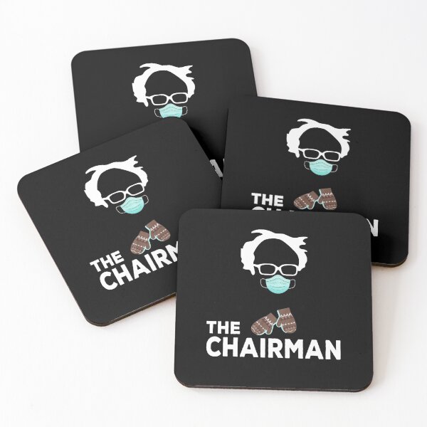 Item preview, Bernie Sanders Mittens The Chairman meme 2021 designed and sold by AnimaLovers.