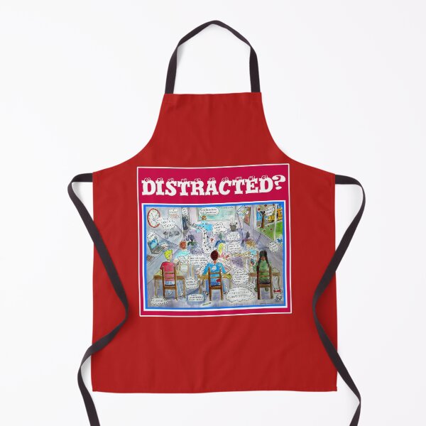 Item preview, ADHD symptoms illustration : what a classroom feels like to ADHD person. designed and sold by ErnestJoy.