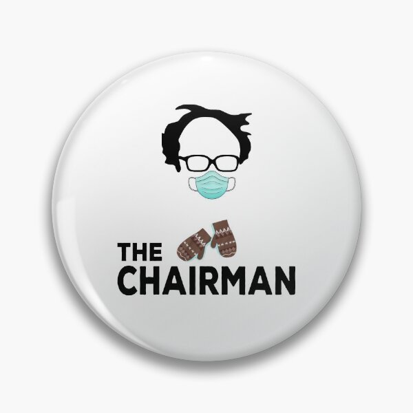 Item preview, Bernie Sanders Mittens The Chairman meme 2021 designed and sold by AnimaLovers.