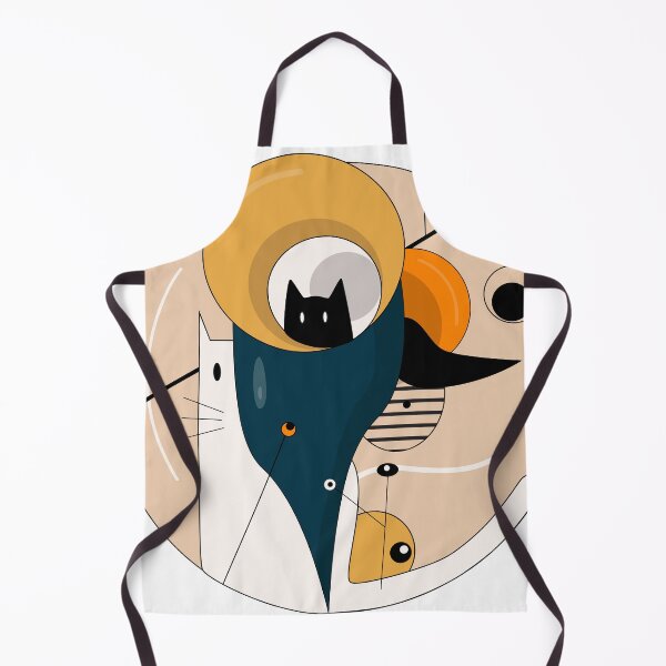 Item preview, Abstract Geometrical Cats and Shapes designed and sold by Poserbone.