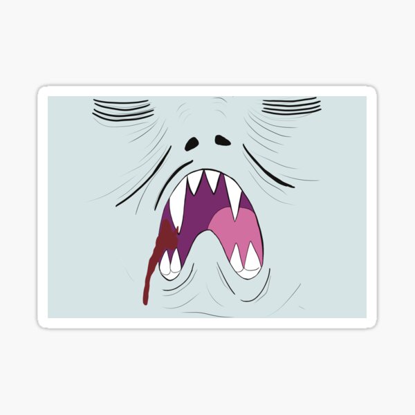 Vampire Hiss Sticker