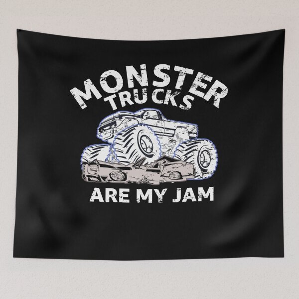 Item preview, Monster Truck Are My Jam Bigfoot Car Cool Engines Gift Big Truck designed and sold by enjoytheshirt.