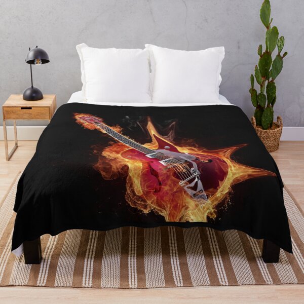 Item preview, Flaming Guitar designed and sold by Nickolas Kyprianos.