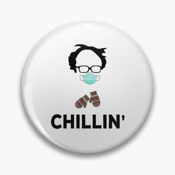 Item preview, Bernie Sanders Mittens Chillin 'meme 2021 designed and sold by AnimaLovers.