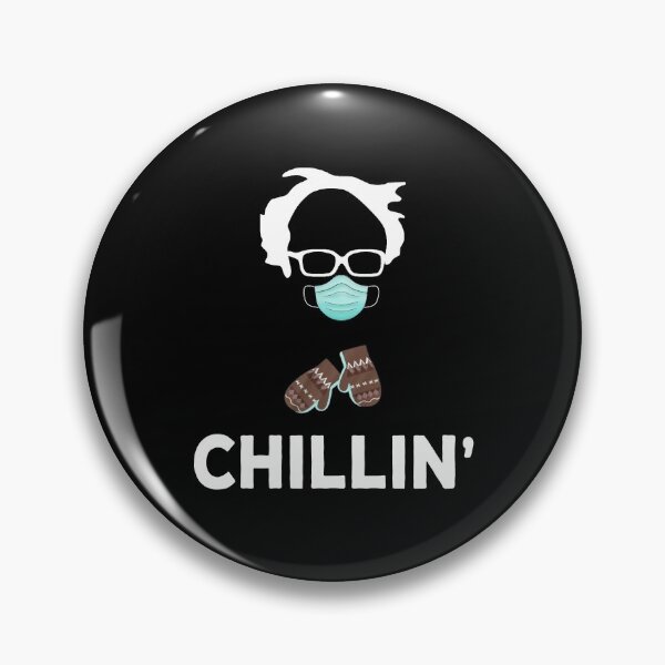 Item preview, Bernie Sanders Mittens Chillin 'meme 2021 designed and sold by AnimaLovers.