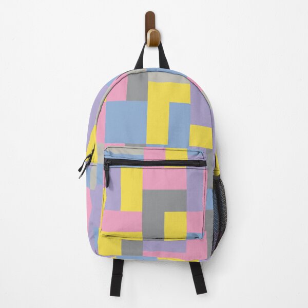 Item preview, Abstract pattern with geometric rectangular shapes in multicolor palette variation designed and sold by acidmit.