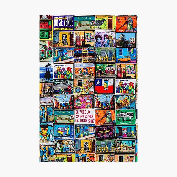Item preview, Valparaiso Chile Postcards designed and sold by Jonathan Ferguson.
