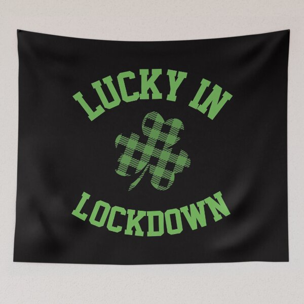 Item preview, Lucky In Lockdown Funny St Patricks Day designed and sold by sasigifts.