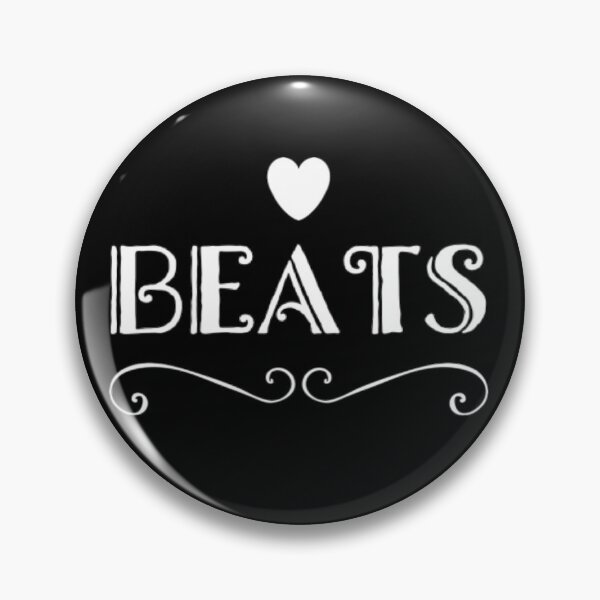 Item preview, Beats Music Heart designed and sold by shantishirts.