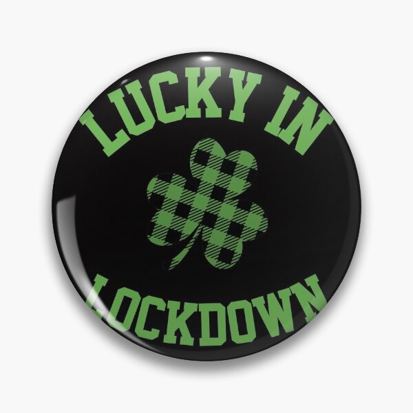Artikelvorschau, Glücklich in Lockdown Funny St Patricks Day entworfen und verkauft von sasigifts.