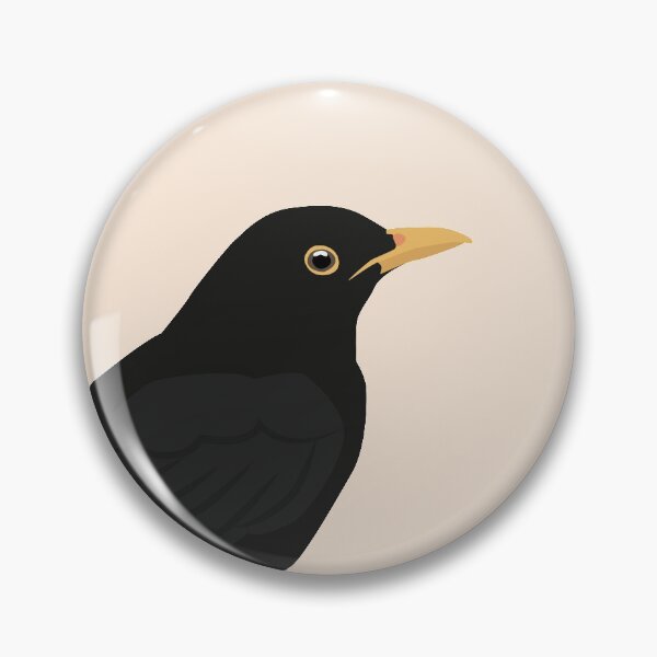 Item preview, Blackbird close up designed and sold by Smile-Birds.