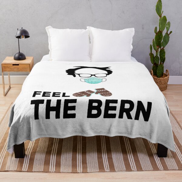 Item preview, Bernie Sanders Mittens Feel the bern meme 2021 designed and sold by AnimaLovers.
