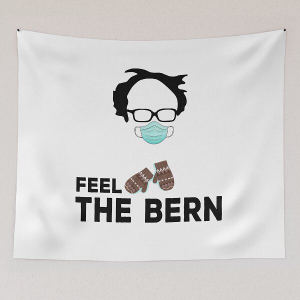 Item preview, Bernie Sanders Mittens Feel the bern meme 2021 designed and sold by AnimaLovers.