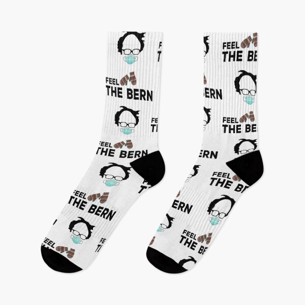 Aperçu de l'œuvre Bernie Sanders Mittens Feel the Bern meme 2021 créée et vendue par AnimaLovers.