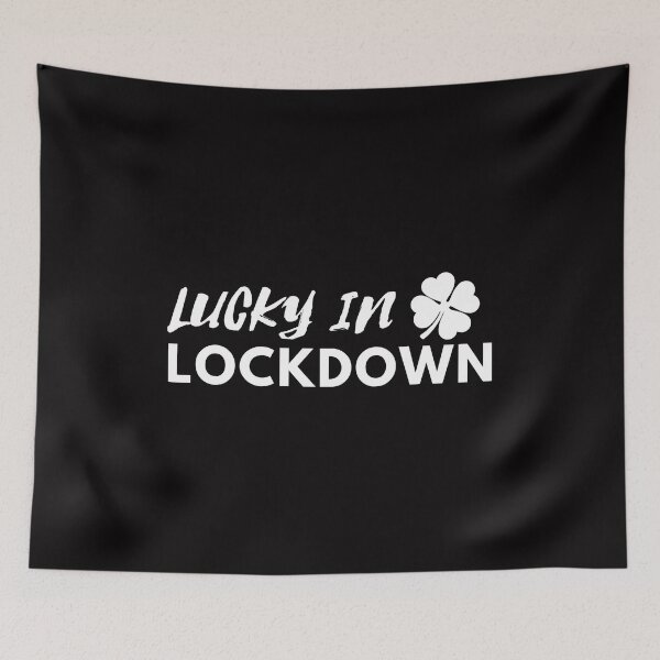 Item preview, Lucky In Lockdown Funny St Patricks Day 2021 designed and sold by sasigifts.