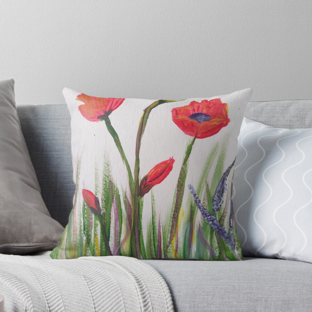 Item preview, Throw Pillow designed and sold by Rockerbellas.